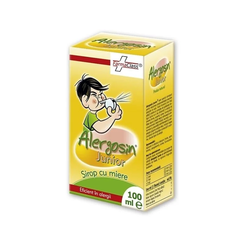 Alergosin Junior Sirop, 100 Ml