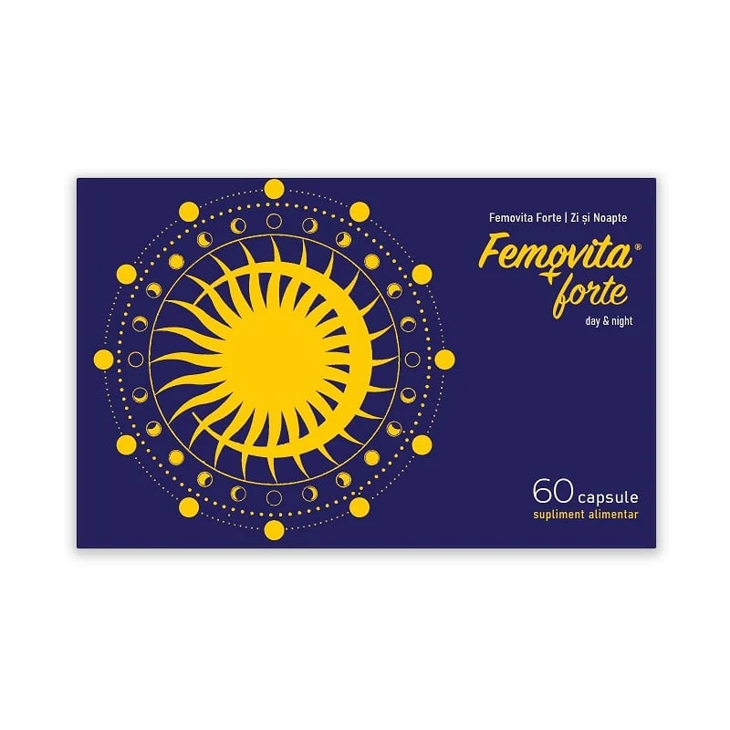Femovita Forte Day & Night, 60 Capsule, Menopauza