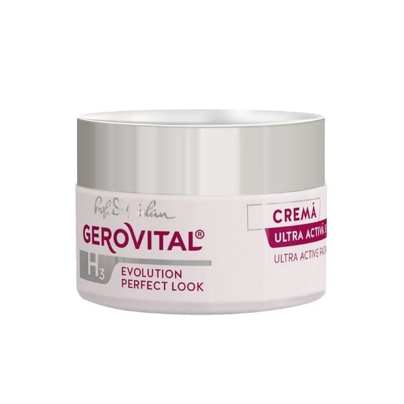 Crema Ultra Activa Pentru Luminozitate, 50 Ml, Gerovital