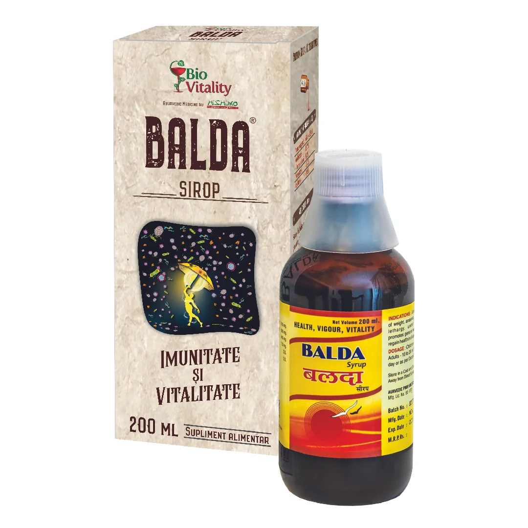Sirop Balda 200 Ml, Bio Vitality