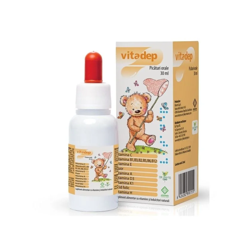Vitadep Picaturi Orale, 30 Ml, Dr Phyto