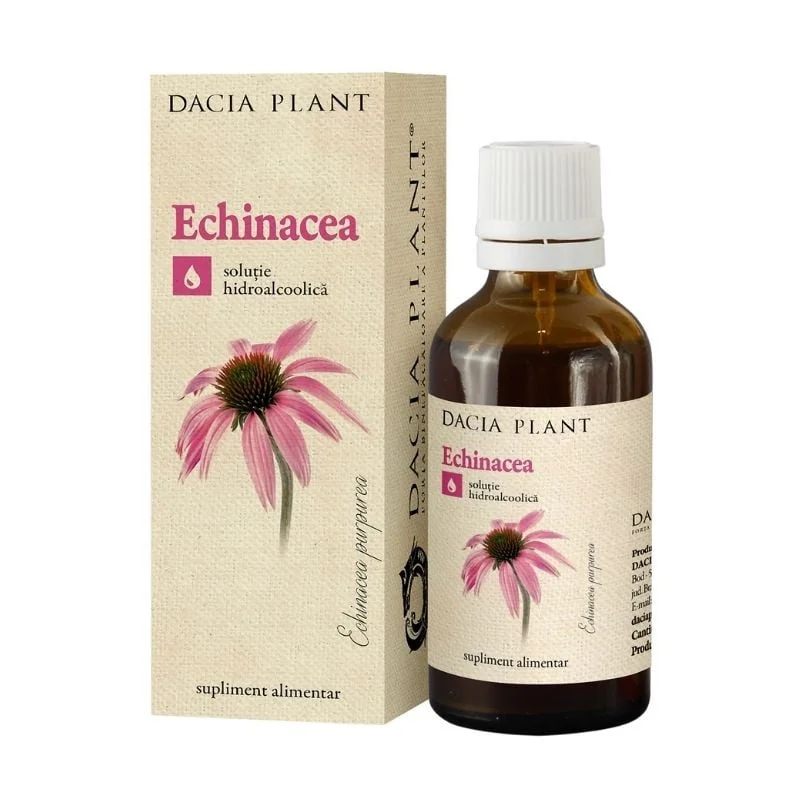 Tinctura De Echinacea, 50ml, Dacia Plant