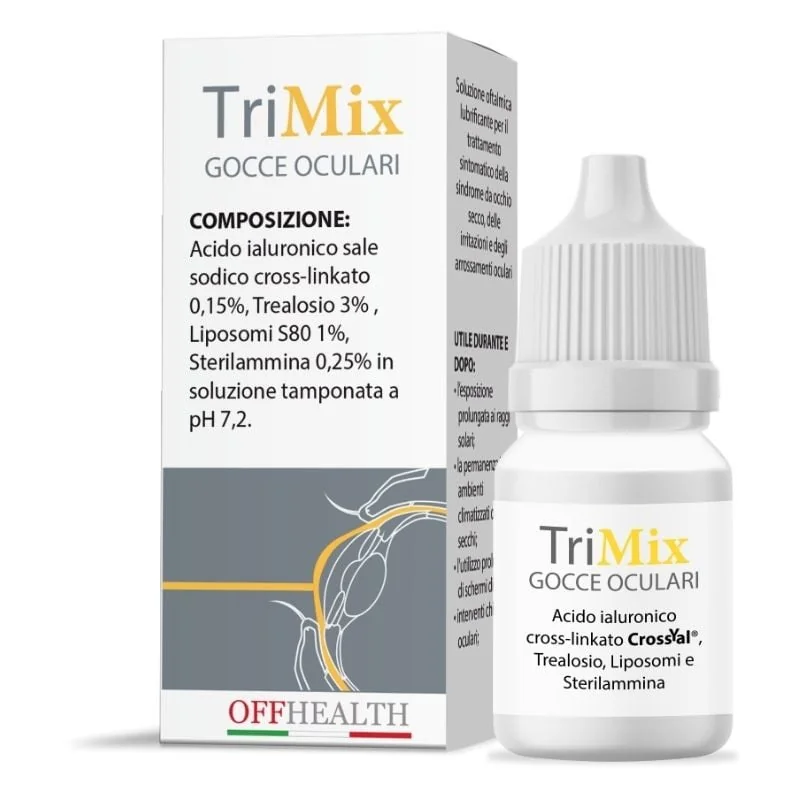 Picături Oculare TriMix, 8 Ml, Offhealth S.P.A.