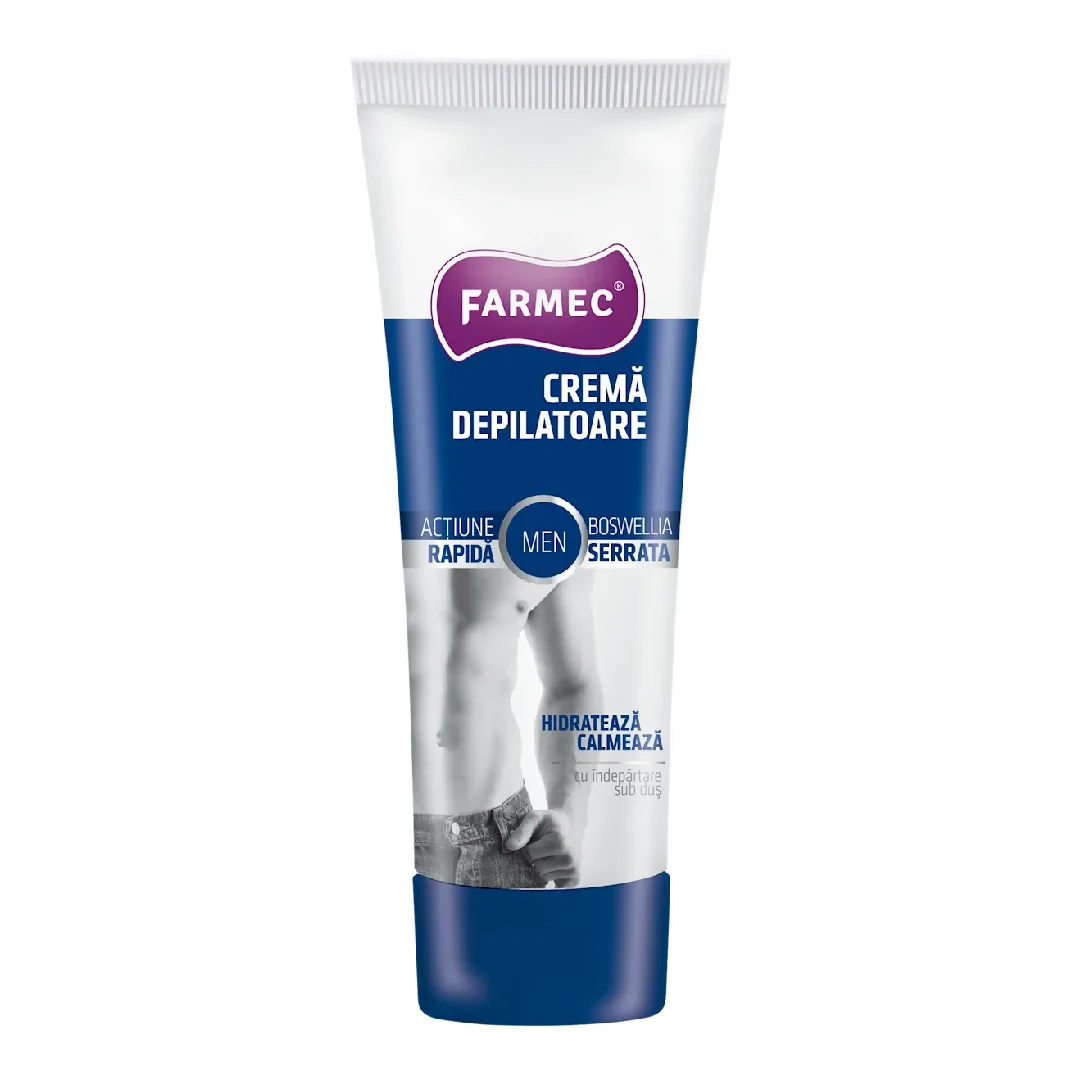 Crema Depilatoare Pentru Barbati, 150 Ml, Farmec