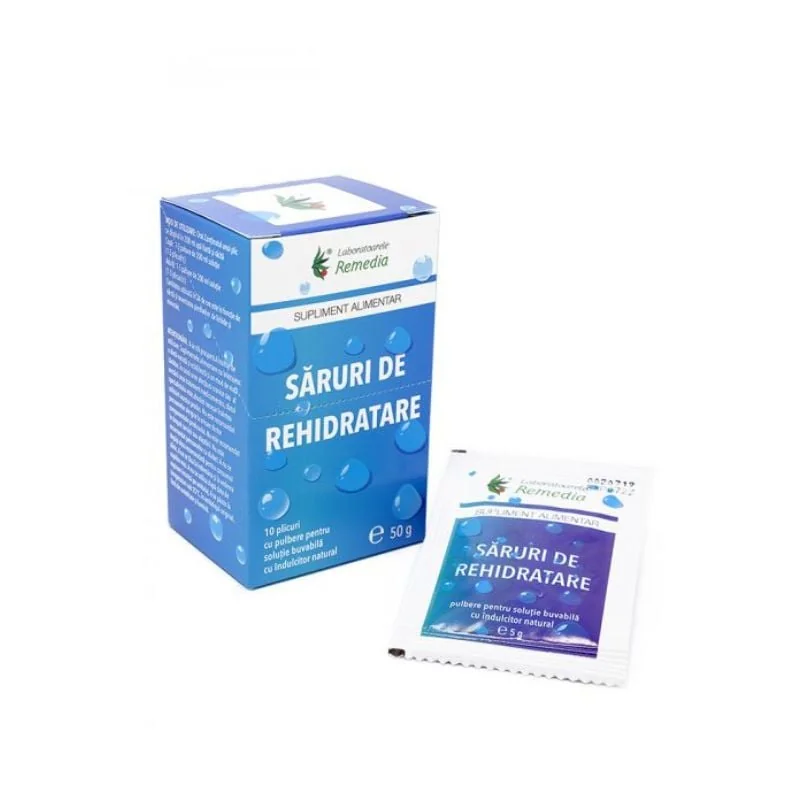 Saruri De Rehidratare, 10 Plicuri, Remedia