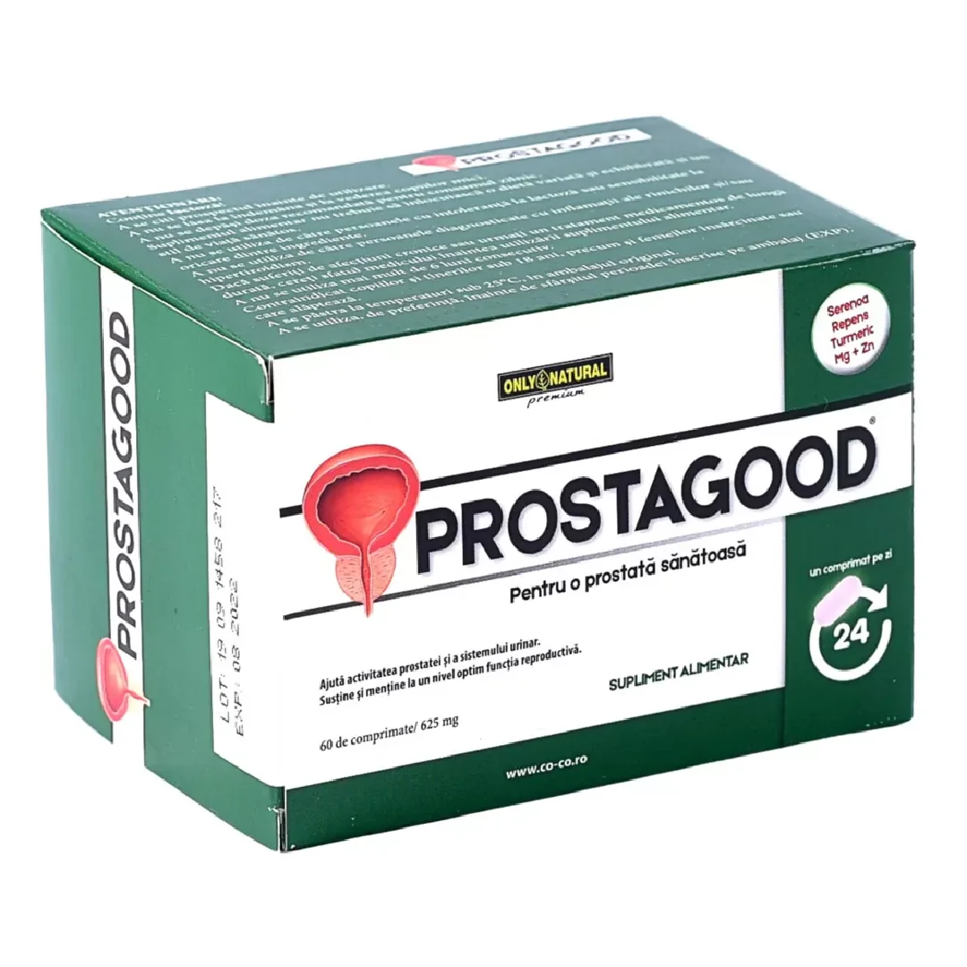Prostagood 625mg, 60 Comprimate, Only Natural