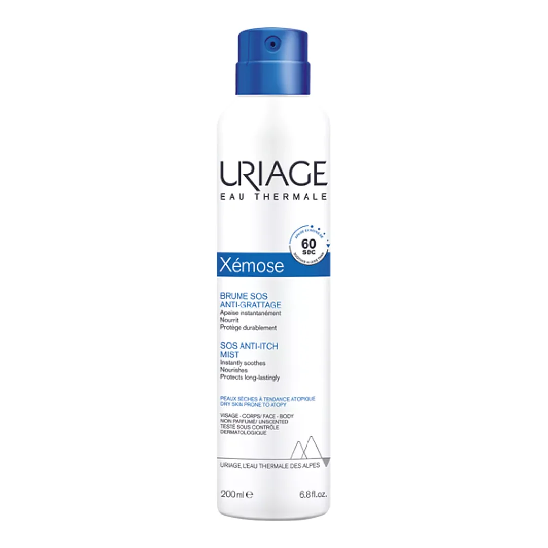 Spray Calmant Anti-Prurit Xemose SOS, 200 Ml, Uriage
