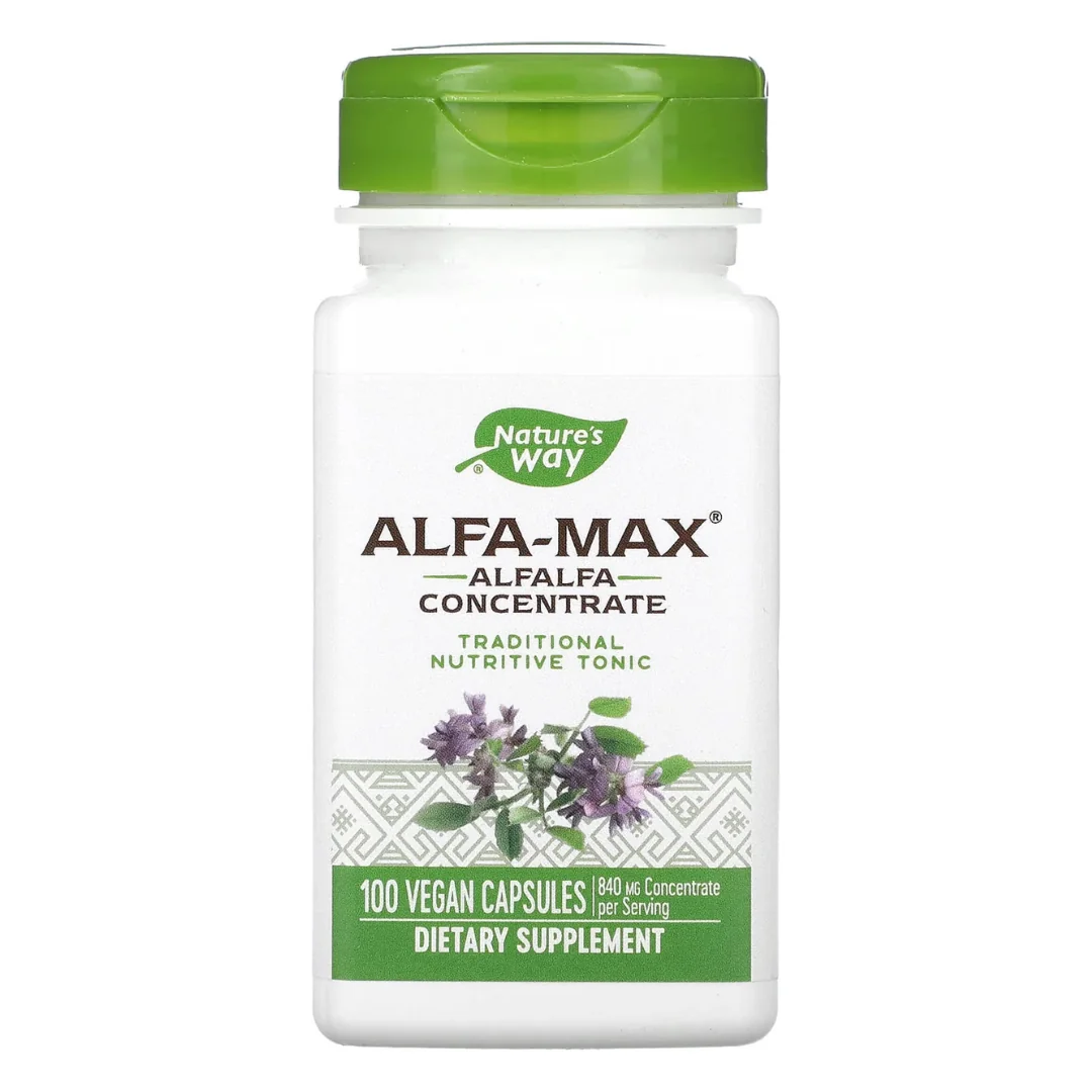 Alfa-Max, Nature's Way, 100 Capsule, Secom
