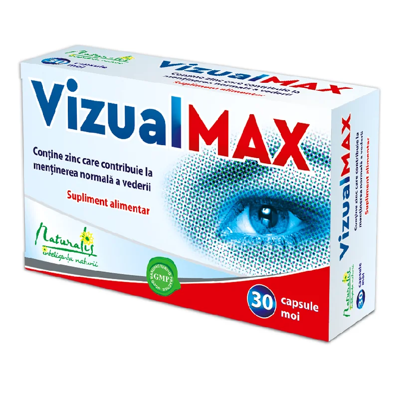 VizualMax, 30 Capsule Moi, NATURALIS
