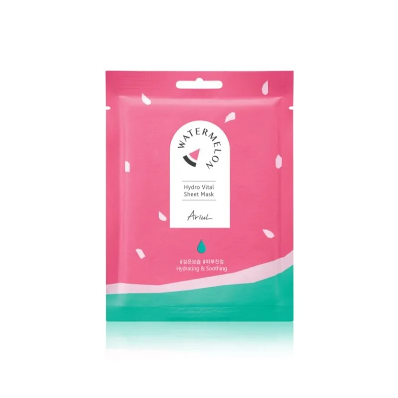 Masca Servetel 7 Days, Watermelon Hydro Glow, 23ml, Ariul
