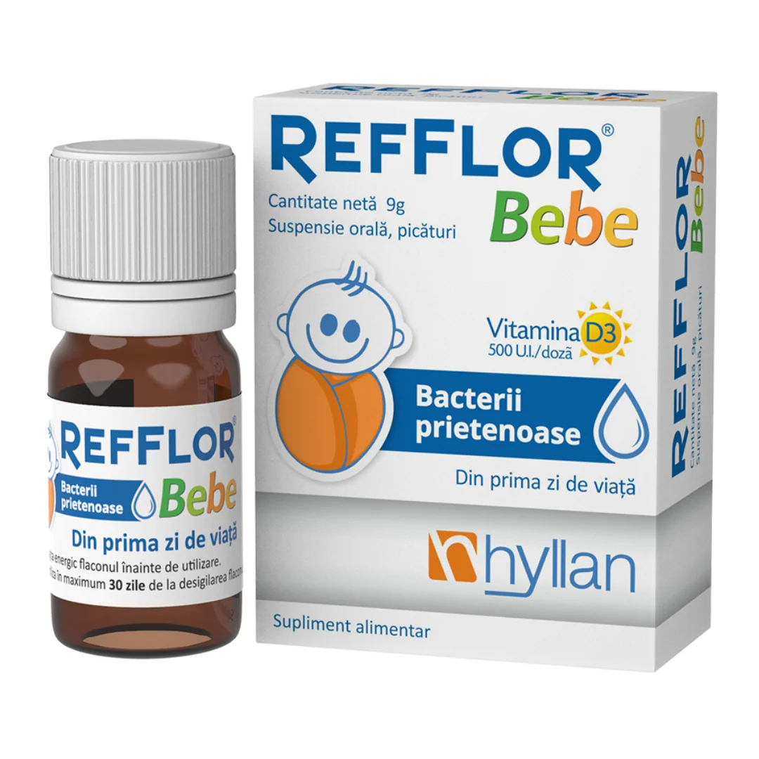Refflor Bebe Cu Vitamina D, 9g, Hyllan Pharma