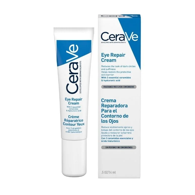 Crema Reparatoare Ochi Cu Ceramide Si Acid Hialuronic, 14 Ml, CeraVe