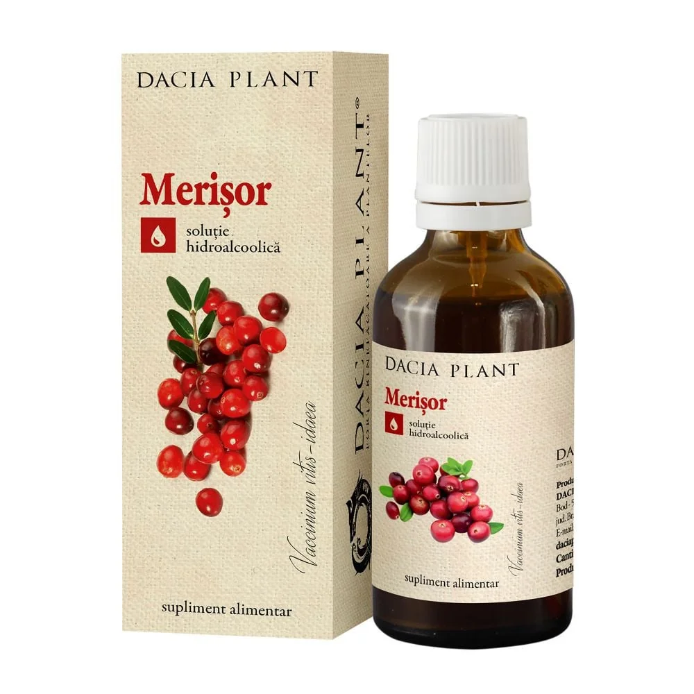 Tinctura De Merisor, 50 Ml, Dacia Plant
