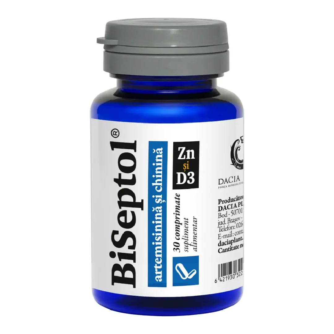 BiSeptol, 30 Comprimate, Dacia Plant