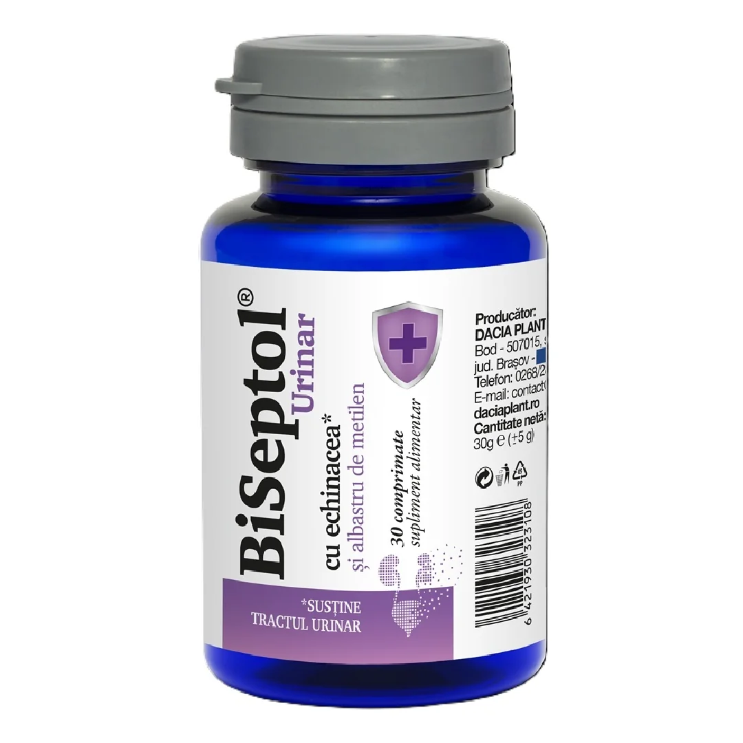 BiSeptol Urinar, 30 Comprimate, Dacia Plant