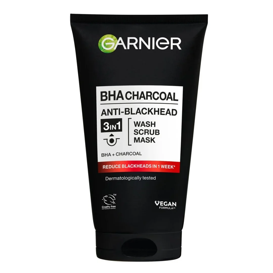 Gel De Curatare 3In1 Pure Active Charcoal Skin Naturals 150ml, Garnier
