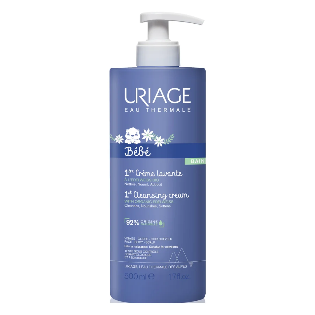 Crema De Curatare 1Er Bebe, 500Ml, Uriage