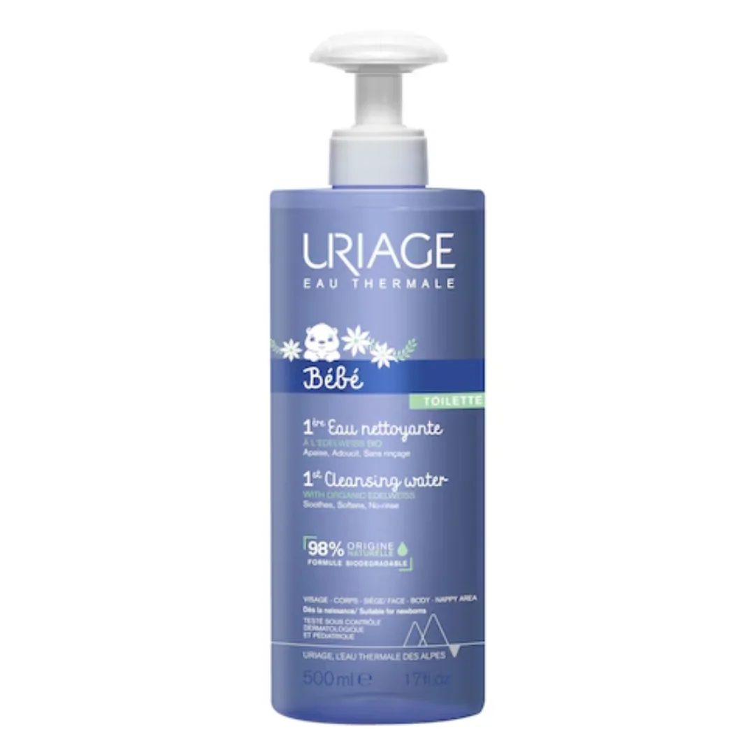 Apa De Curatare 1Er Bebe, 500 Ml, Uriage