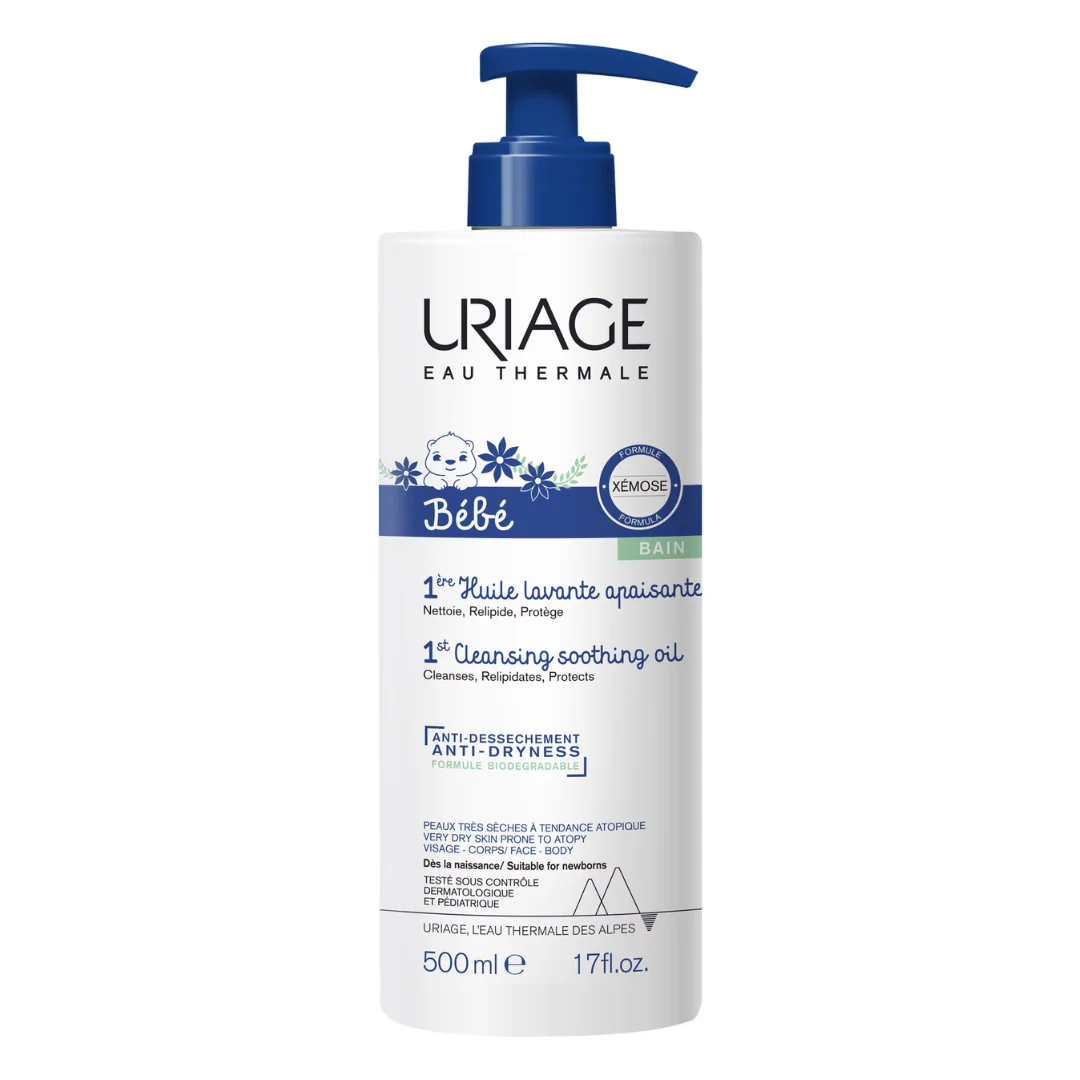 Ulei De Curatare Calmant 1er Bebe, 500 Ml, Uriage