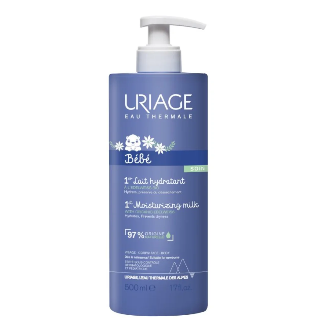 Lapte Hidratant 1er Bebe, 500 Ml, Uriage