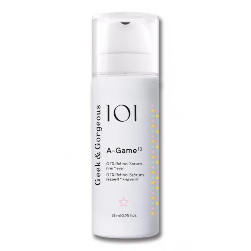 Ser Anti-Imbatranire Cu Retinol 0,1% A-Game10, 30 Ml, Geek & Gorgeous