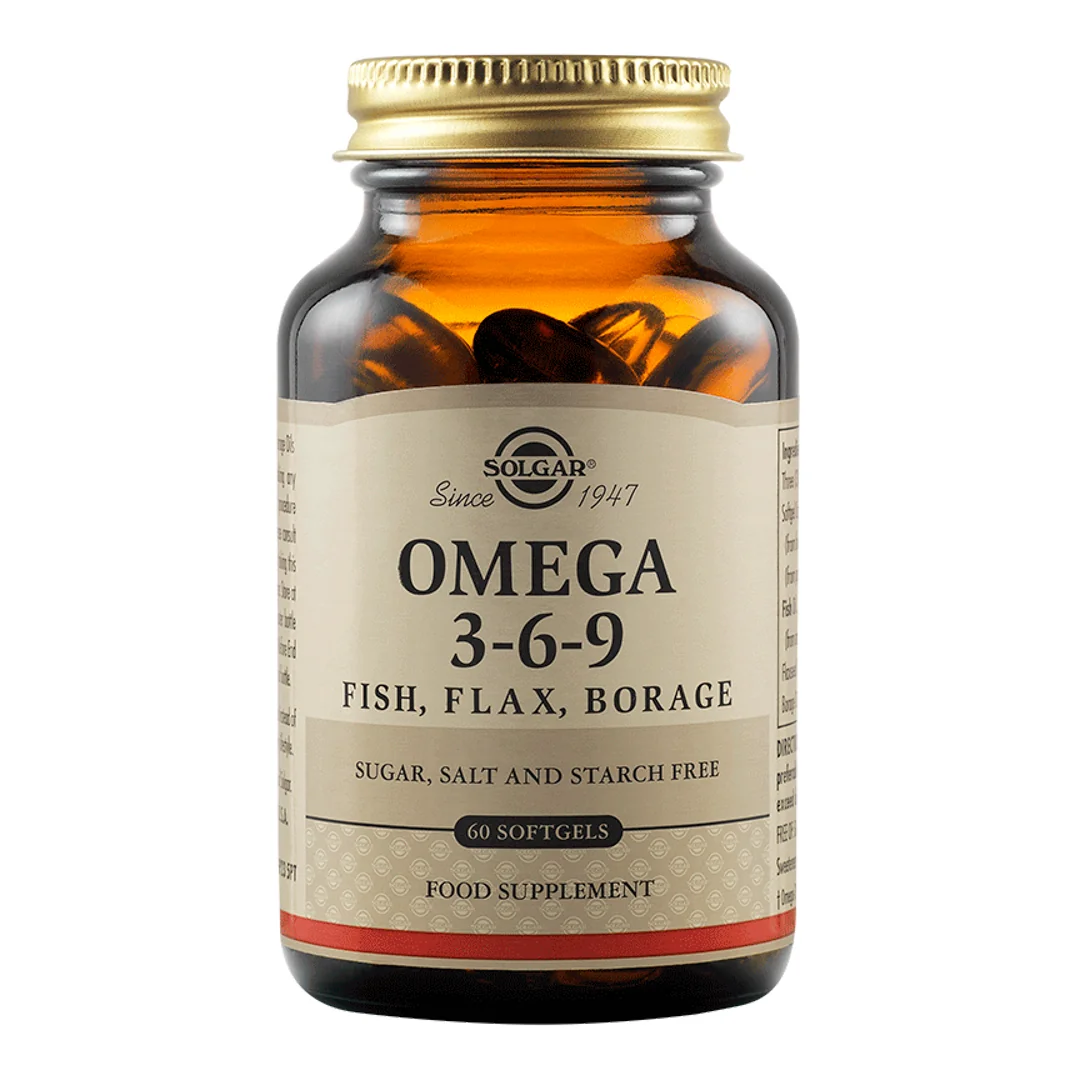 Omega 3-6-9 Softgels, 60 Capsule, Solgar