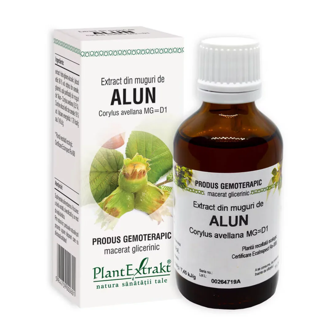 Extract Din Muguri De Alun, 50 Ml, Plant Extrakt