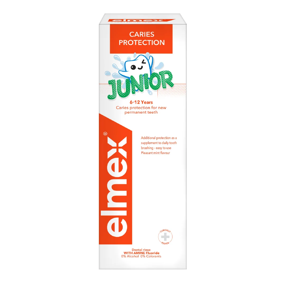Apa De Gura Junior, 6-12 Ani, 400 Ml, ELMEX