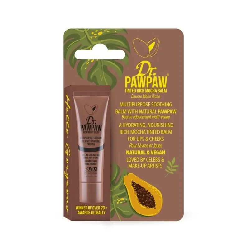 Dr PawPaw Balsam Multifuncțional, Nuanta Rich Mocha, 10ml