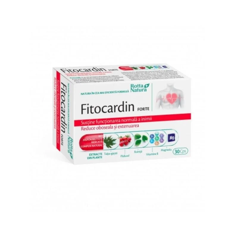Rotta Natura Fitocardin Forte, 30 Capsule