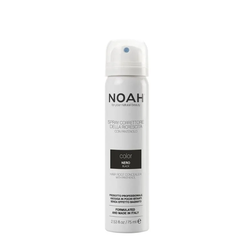 Noah Spray Corector Cu Vitamina B5 Pentru Acoperirea Rădăcinii Parului - Negru, 75ml