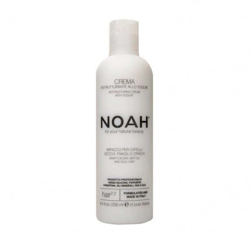 Noah Balsam Crema Restructurant Cu Iaurt Pentru Par Uscat, Fragil (2.2), 250 Ml