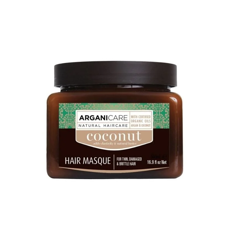 Arganicare Masca Ultra-Hranitoare Cu Ulei De Cocos, 500 Ml