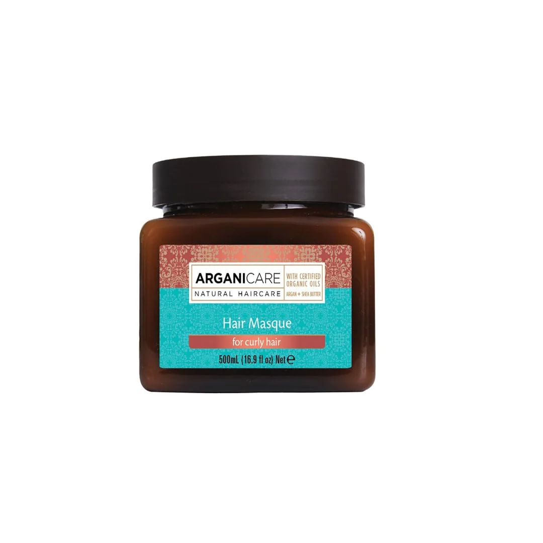Arganicare Masca Nutritiva Cu Ulei De Argan Pentru Par Cret, 500 Ml