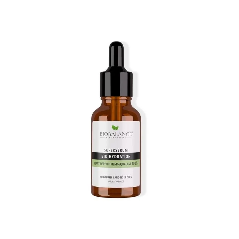 Super Serum Bio Hydration Hemi-Squalane Derivat Din Plante 100%, 30 Ml, Bio Balance