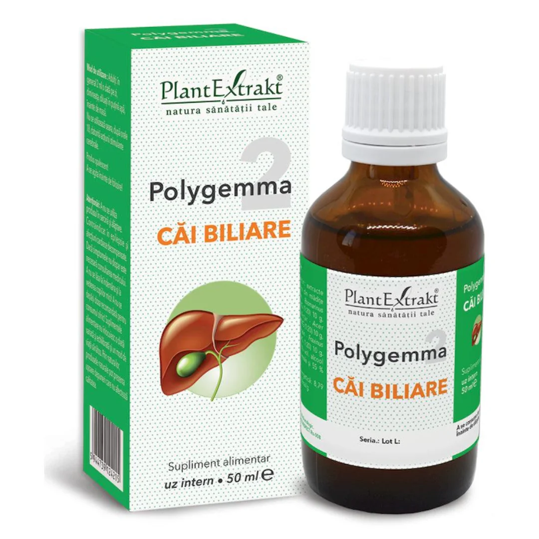 Polygemma 2, Cai Biliare, 50 Ml, Plant Extrakt