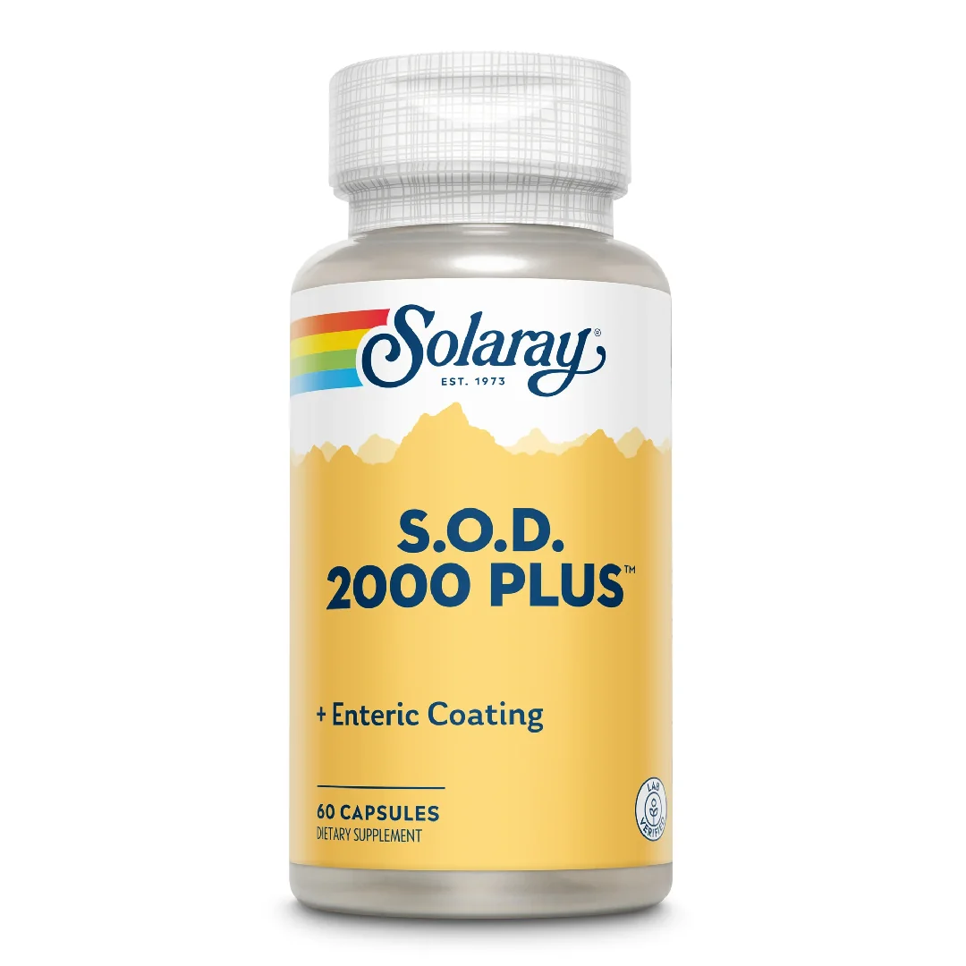 Sod 2000 Plus Solaray, 60 Capsule, Secom