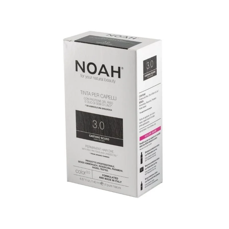 Noah Vopsea De Par Naturala Fara Amoniac, Saten Inchis (3.0), 140 Ml