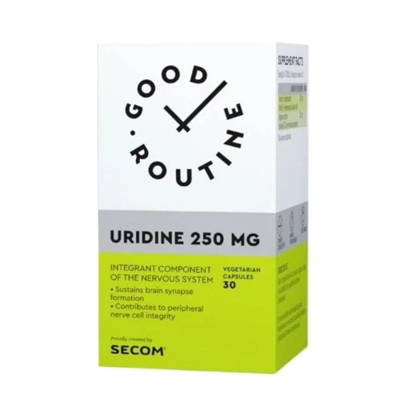 Secom Good Routine Uridine 250mg, 30 Capsule