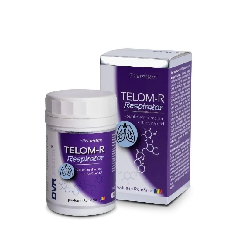 Dvr Pharm Telom-R Respirator, 120 Capsule