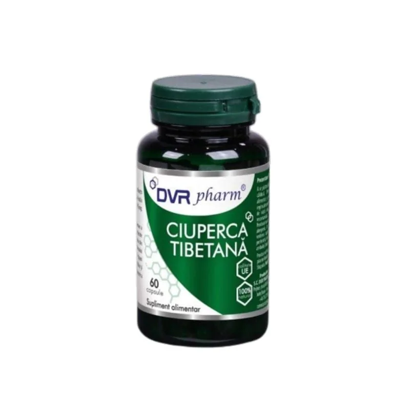 Ciuperca Tibetana, 60 Capsule, Dvr Pharm