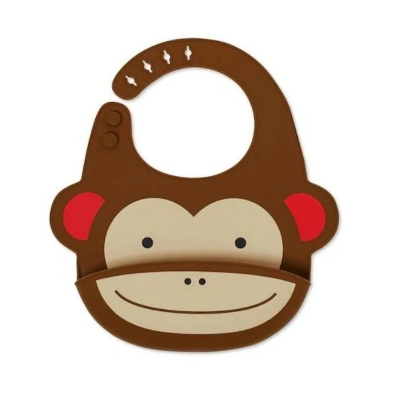 Skip Hop Bavetica Din Silicon, Maimutica
