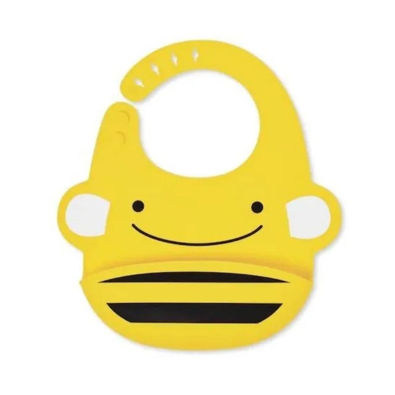 Skip Hop Bavetica Din Silicon, Albinuță