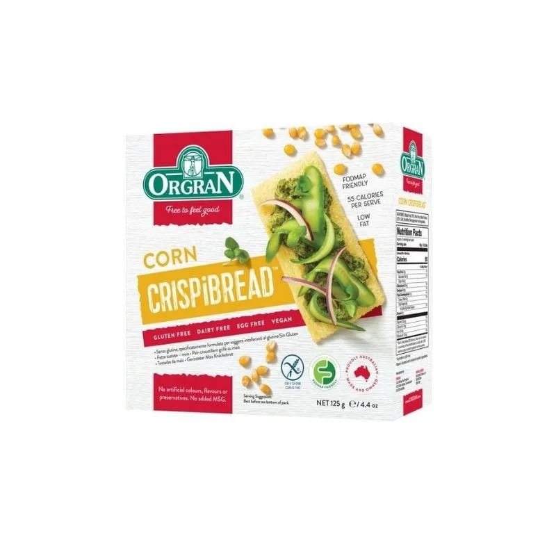 Orgran Paine Uscata Din Porumb, 125G