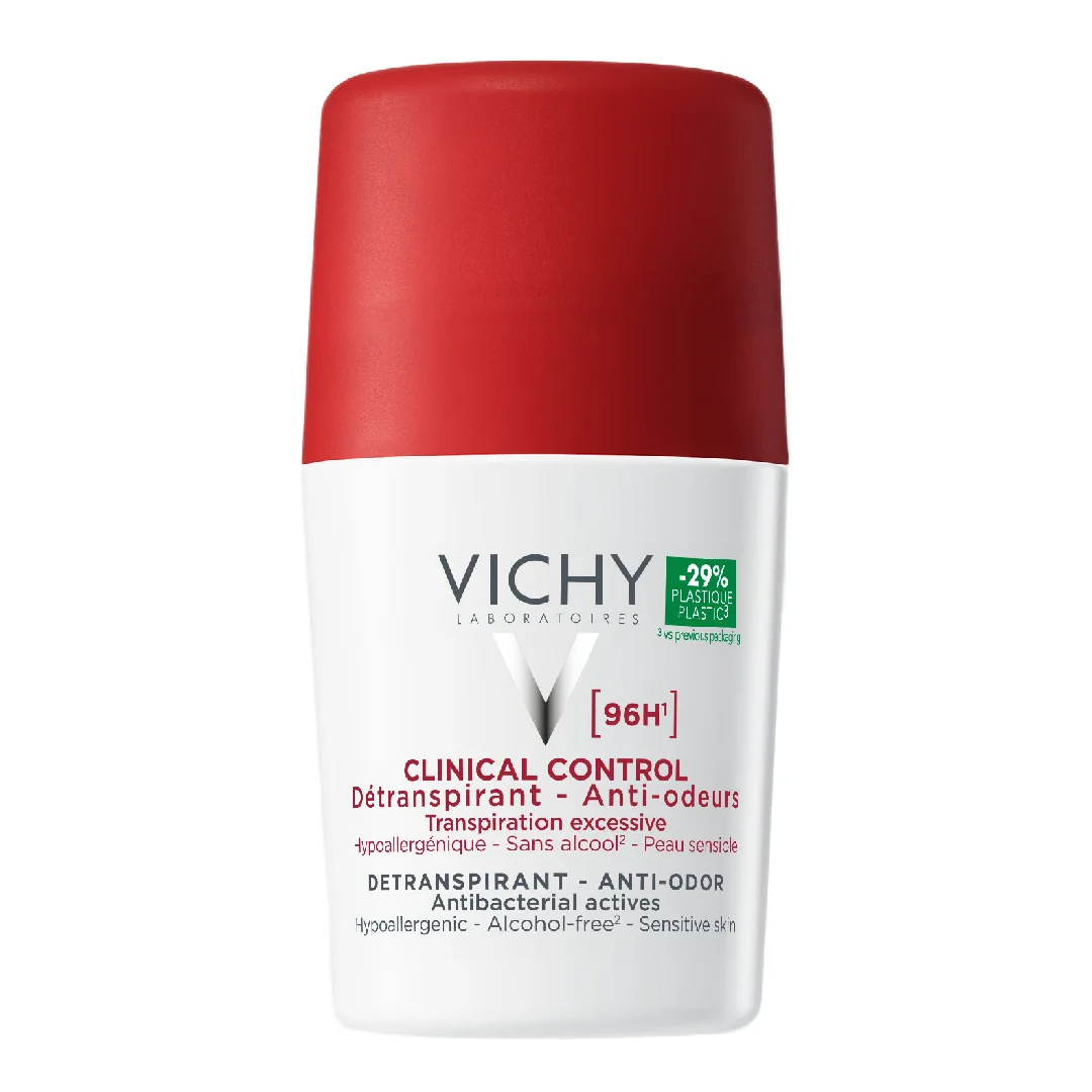 Deodorant Roll-On Clinical Control 96H, 50 Ml, Vichy