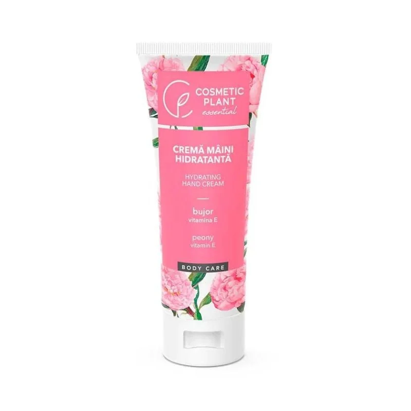 Cosmetic Plant Crema De Maini Hidratanță Cu Bujor Și Vitamina E, 100ml