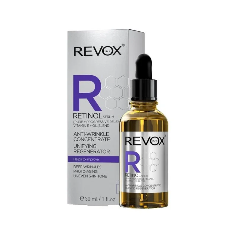 Serum Pentru Fata Cu Retinol, 30 Ml, Revox