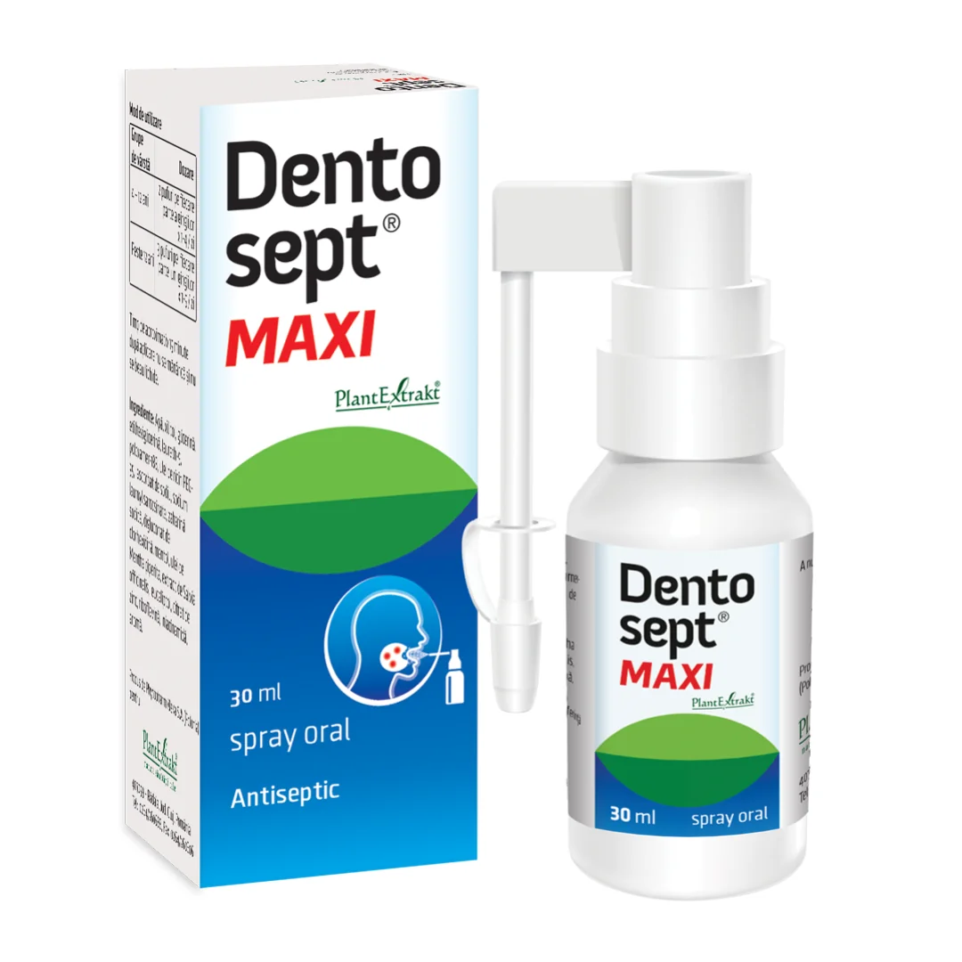 Spray Gingival Dentosept Maxi 30 Ml Plant Extrakt