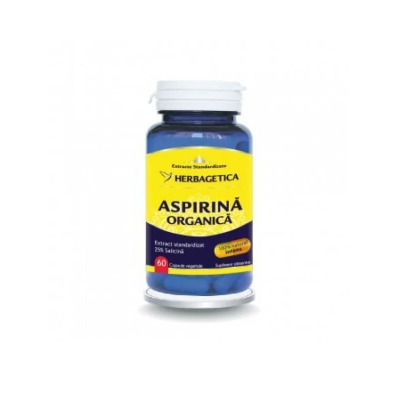 Aspirina Organica, 60 Capsule
