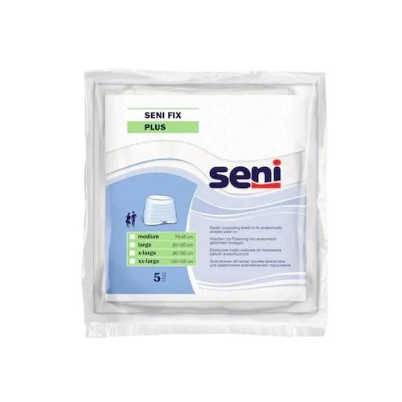 Chilot Elastic De Sustinere Seni Fix Plus, M, 5 Buc